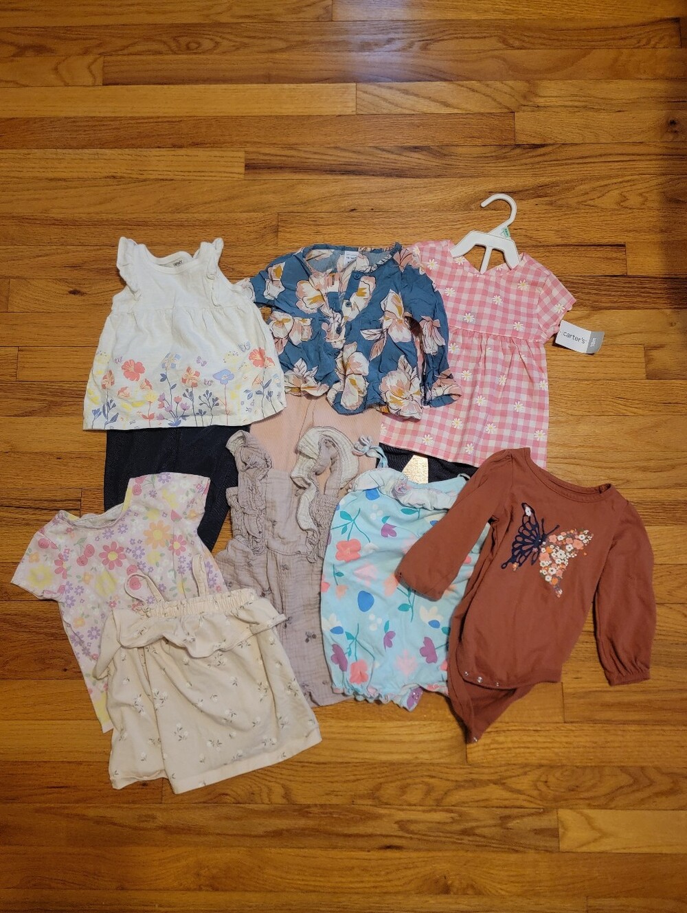 18 Month Girls Floral Outfit Bundle Lot